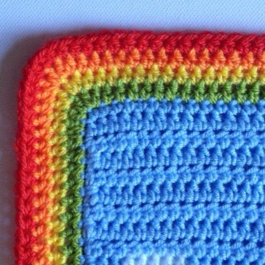 Little Fluffy Clouds Baby Blanket