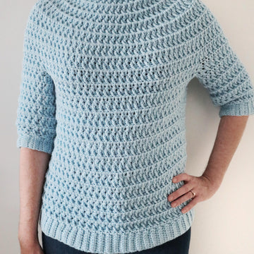 Raspberry Sherbet Pullover