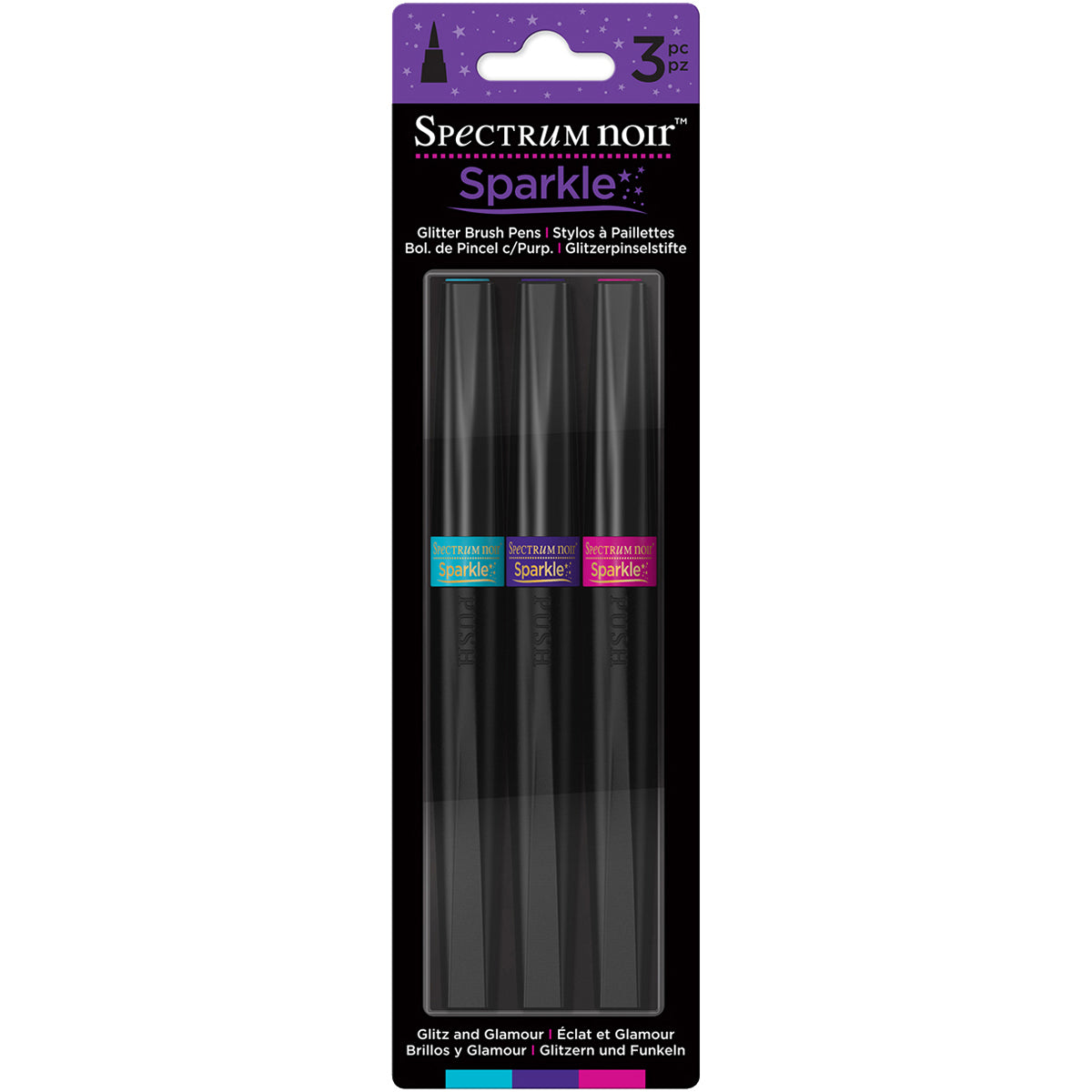 Sparkle by Spectrum Noir Pack of 3 - Glitz and Glamour