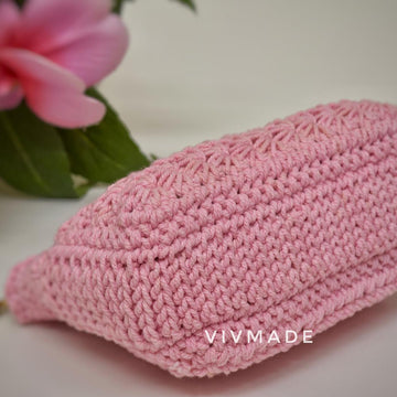Star Stitch Pouch Dove