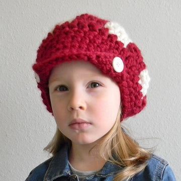Peppermint Swirl Cap