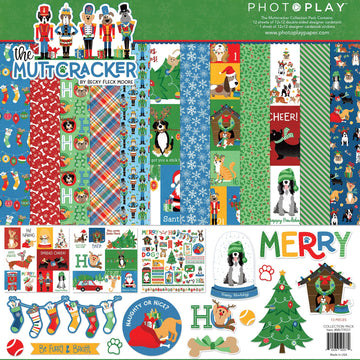 Photoplay Paper PhotoPlay Collection Pack 12"X12" - Muttcracker