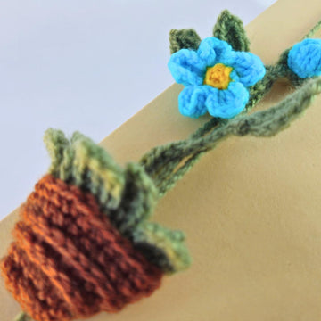 Blooming Flowers Bookmark