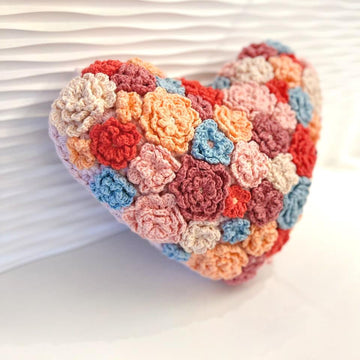 Blooming Heart Pillow
