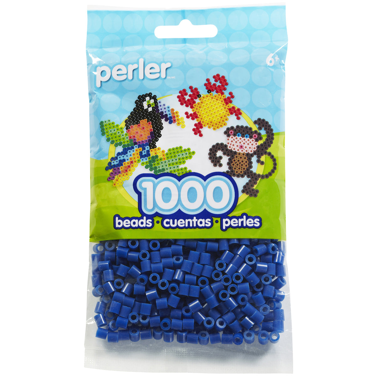 Perler Beads 1,000/Pkg - Dark Blue
