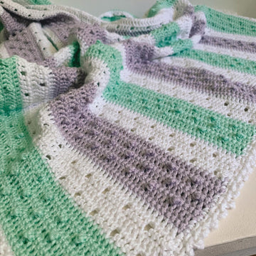 The Pretty Picot Baby Blanket