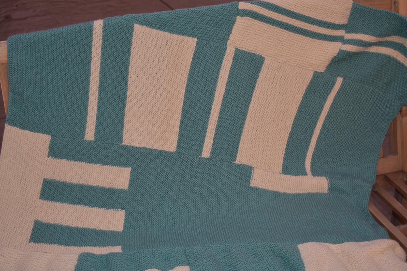 Timeline Throw - knit version