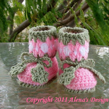 Crochet Blossom Baby Set