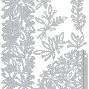 Sizzix Thinlits Dies By Jen Long 8/Pkg - Intricate Corners