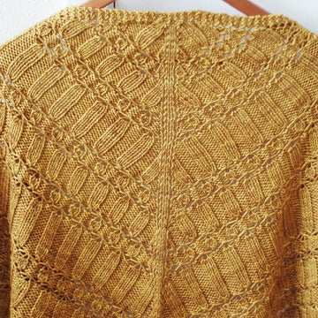 Stacked Columns Wrap and Shawl