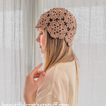 Flower Boho Beanie