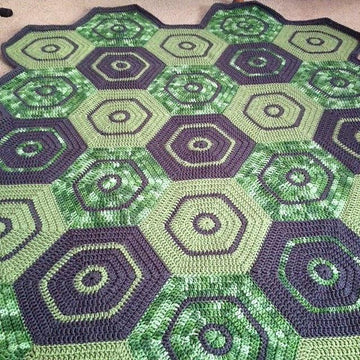 "Tron" an afghan pattern