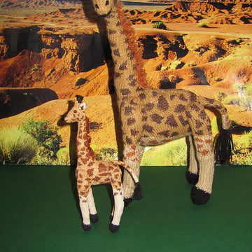 Giraffe Toy Georgina and Baby Georgie