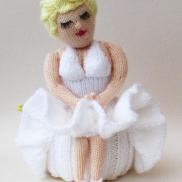 Marilyn Monroe Tea Cosy Knitting Pattern