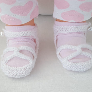Eva - 3ply garter stitch sandals
