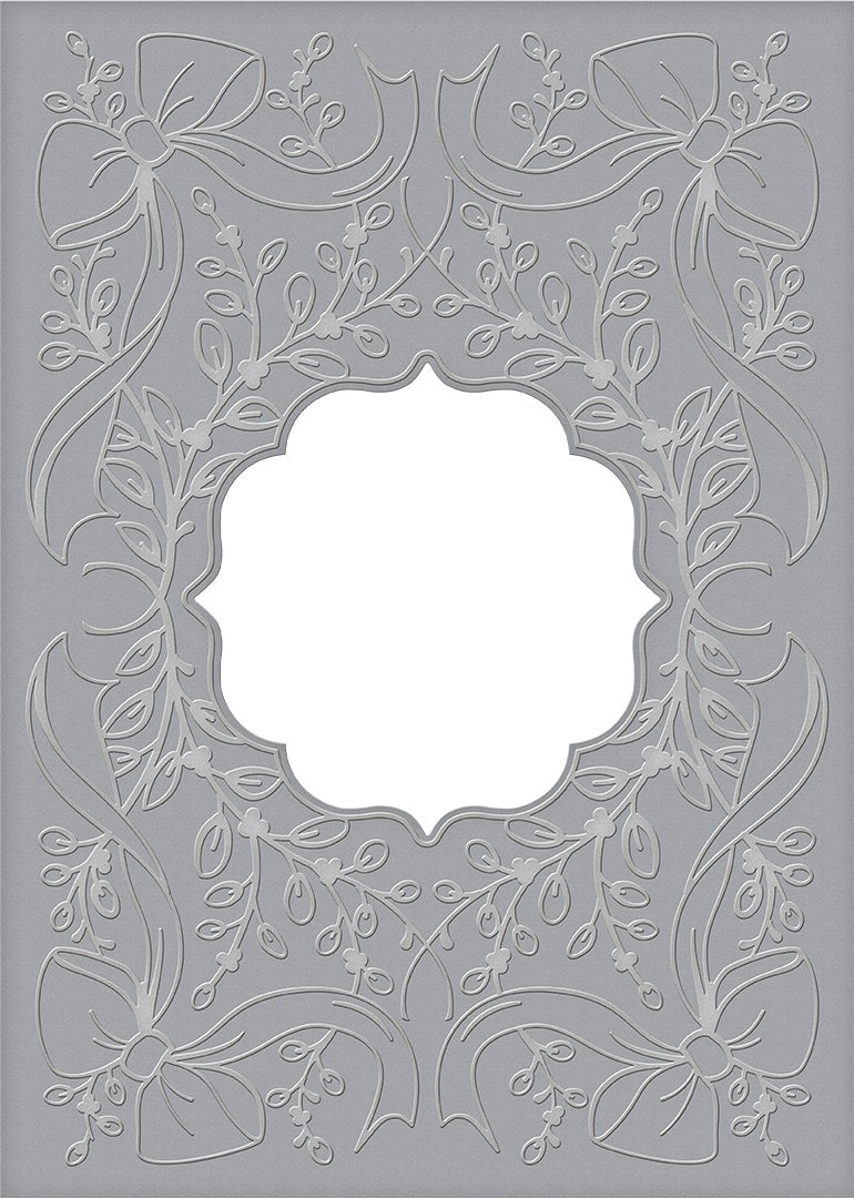 Spellbinders Cutting Embossing Folders - Laurel & Bows