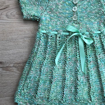 Toddler's Dress with Ribbon Tie