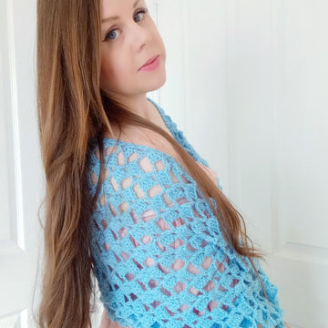Crochet Vintage Juliette Shawl Pattern