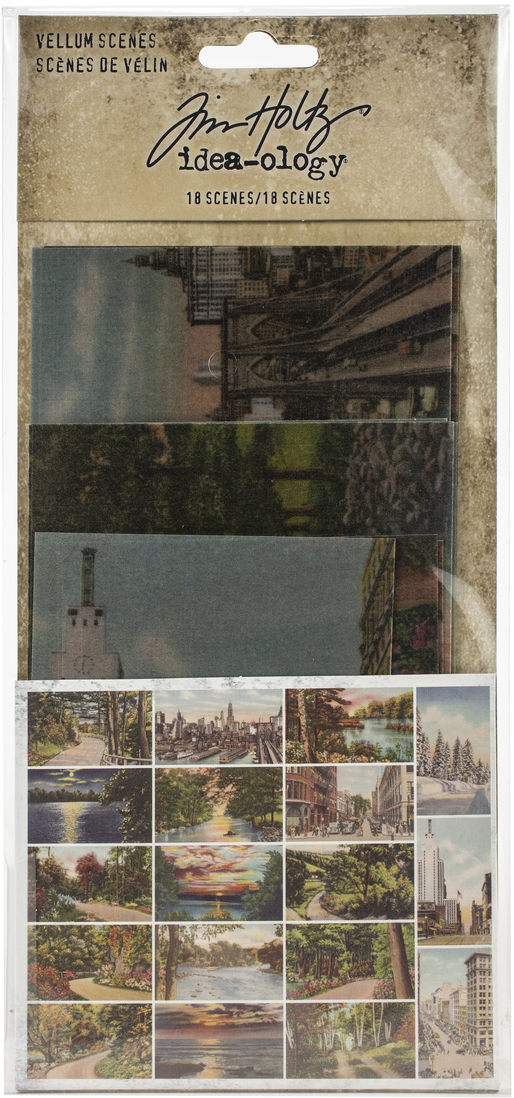 Advantus Idea-Ology Vellum Scenes 18/Pkg - 620219