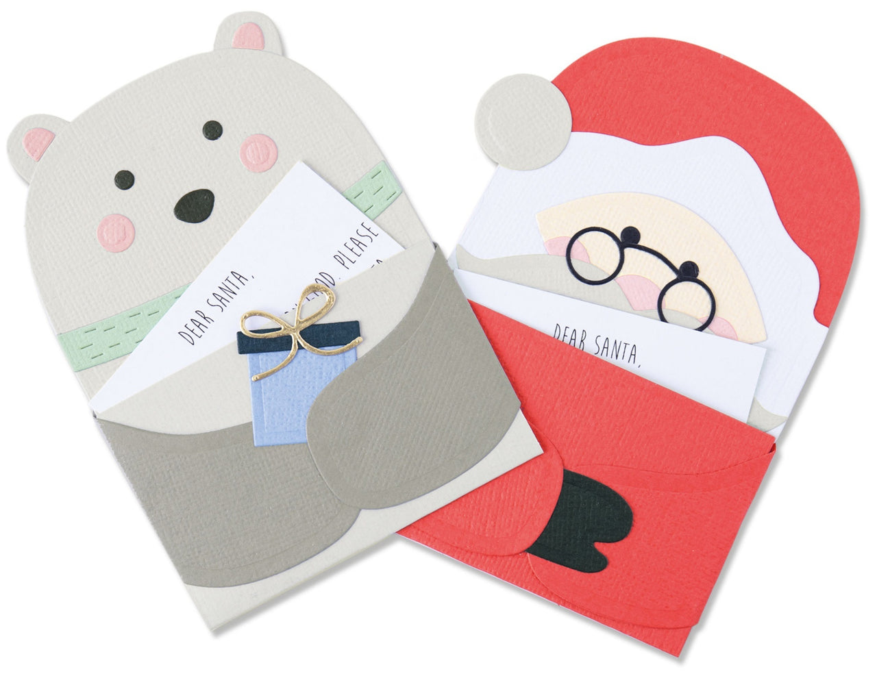 Sizzix Thinlits Dies By Yasmin Rowlands 20/Pkg - Santa's Letter