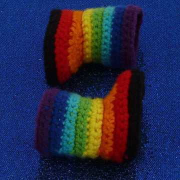 Kaleidoscope Striped Boots 18" American Girl Doll