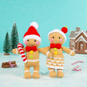 Cheery Gingerbread Couple