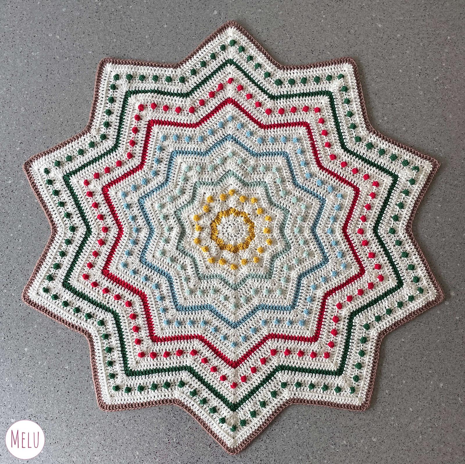 Candy Dot Star Blanket