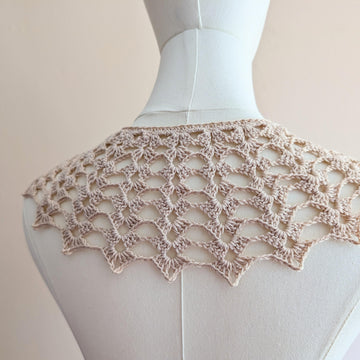 Vintage Lace Collar Crochet PDF Chart #103