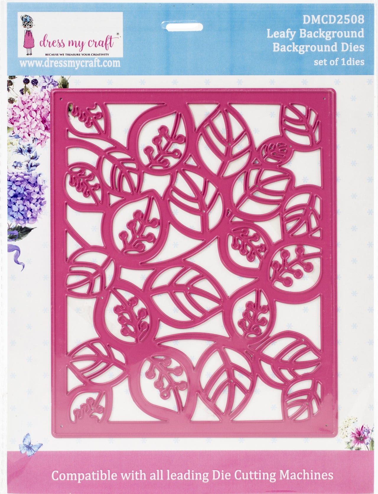Dress My Craft Dies - Background - Leafy