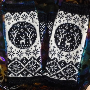 Snow Globe Mitts