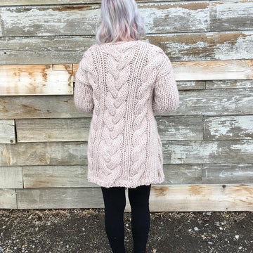 Cable Crush Cardi Coat