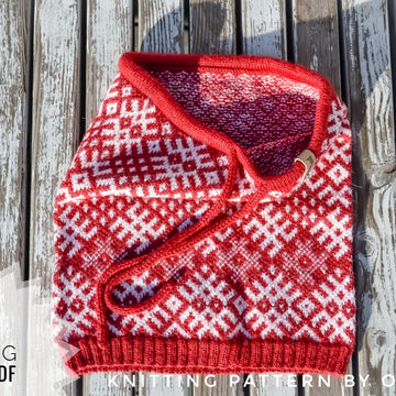 Latvian Neck warmer - cowl