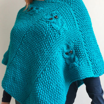 'Sarah Owl' Poncho