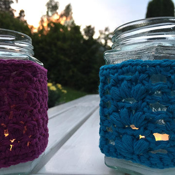 8 Mason Jar Candle Cover
