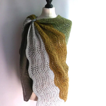 Cascade shawl 48