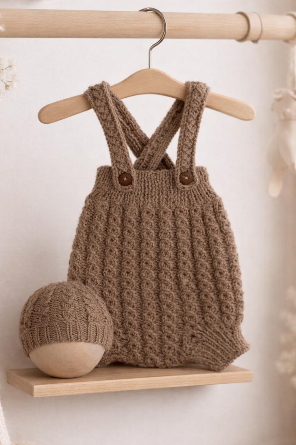 The Georgie newborn romper set