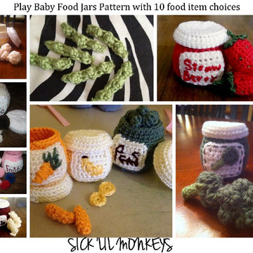 Baby Food Jars for Play