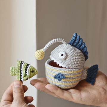 Anglerfish & Angelfish Crochet Pattern