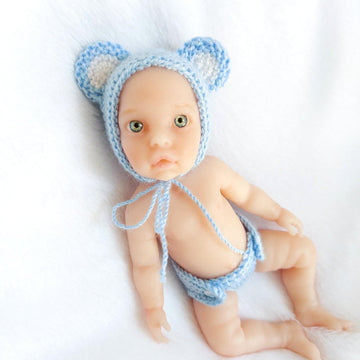 Ear Bonnet Doll Outfit for 9 Inch Dolls