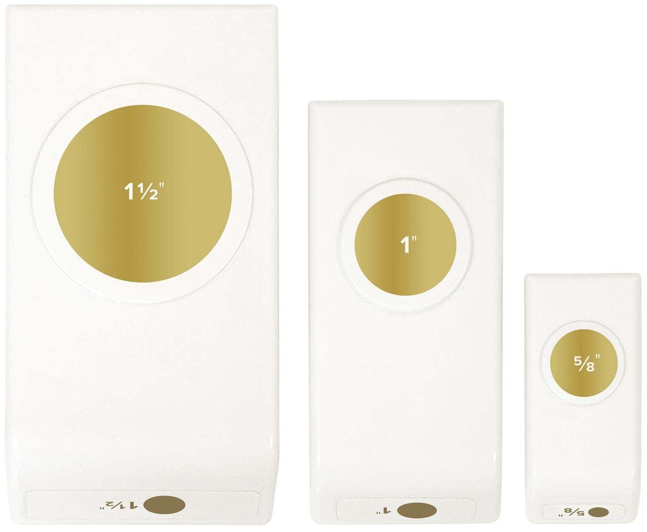We R Memory Keepers Layering Punches 3/Pkg - Circles