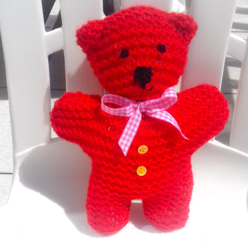 Little Red Teddy Bear