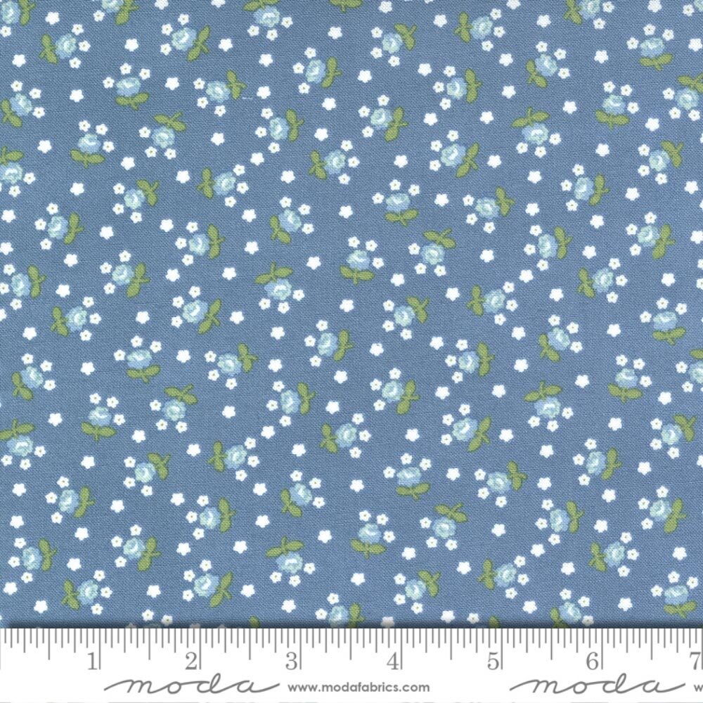 Moda Fabrics Nantucket Summer - Lake (55266-15)