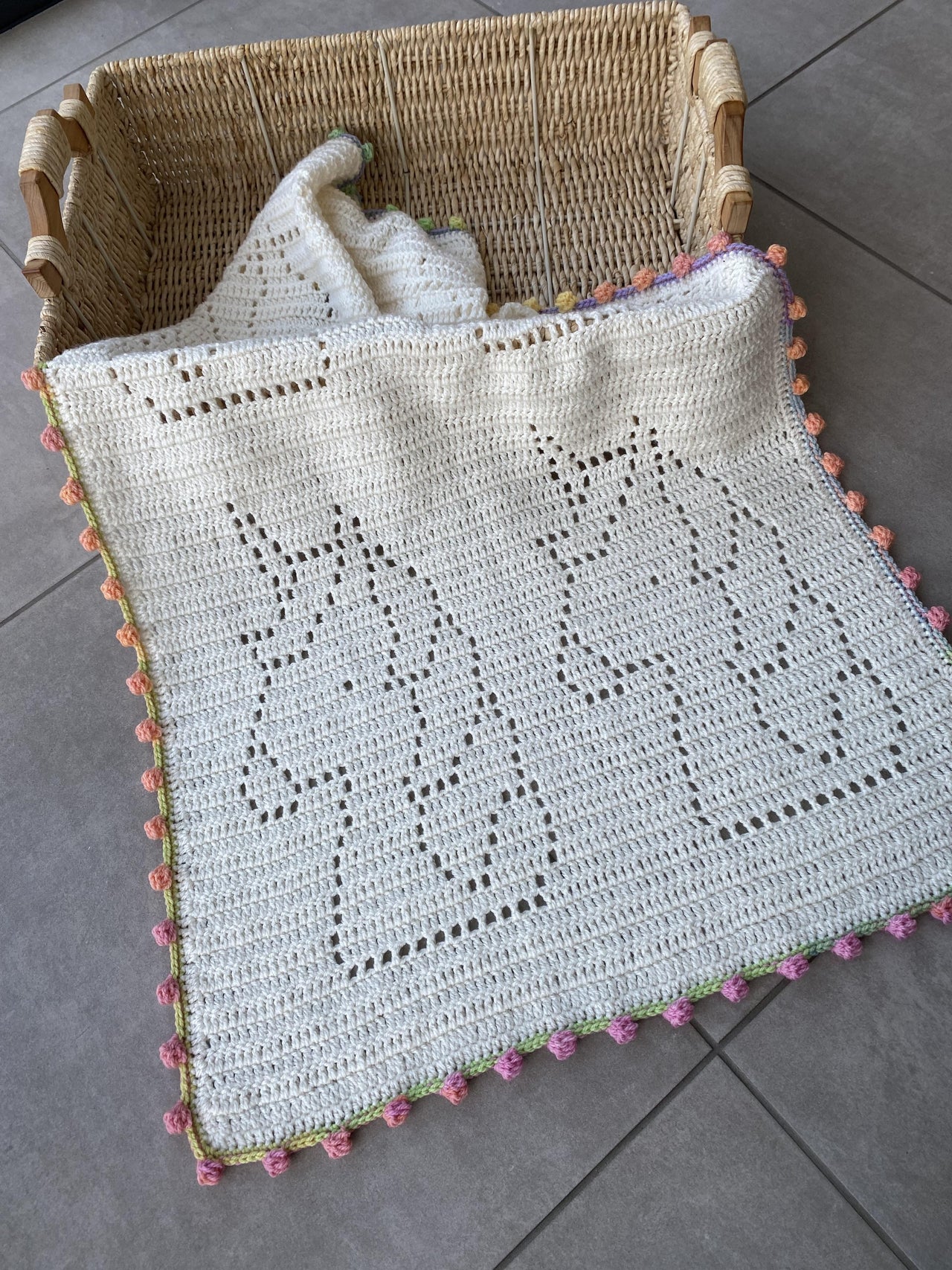 unicorn filet crochet pattern