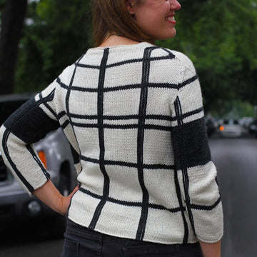 Windowpane Sweater