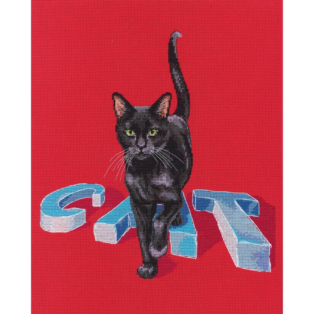 RTO Cat (14 Count) - 11.4in x 11.8in