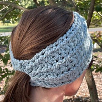 Rib Twist Ponytail Ear Warmers