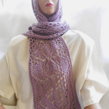 LoisLeighâ€™s Luxurious Lacy Iris Scarf