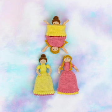 Topsy Turvy Doll - Small 19cm Size Stocking Filler Christmas Princess