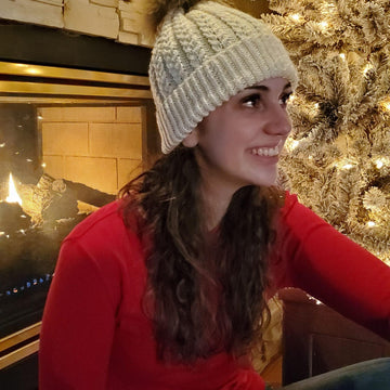 Snowflake  Cable Hat