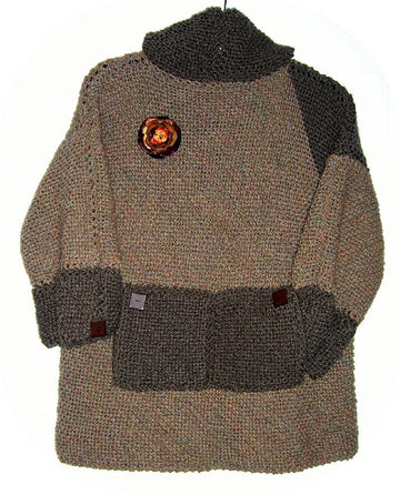 Sweater with Handwarmer (allsquareknits)